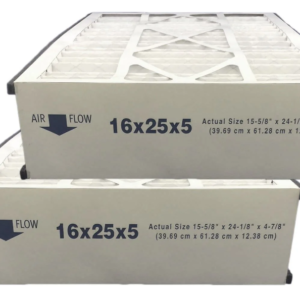 pleated media air filter